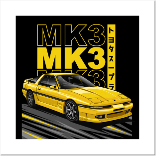 The Legend Supra MK-3 (Yellow Canary) Posters and Art